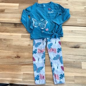 Carter’s Butterfly Legging Set
